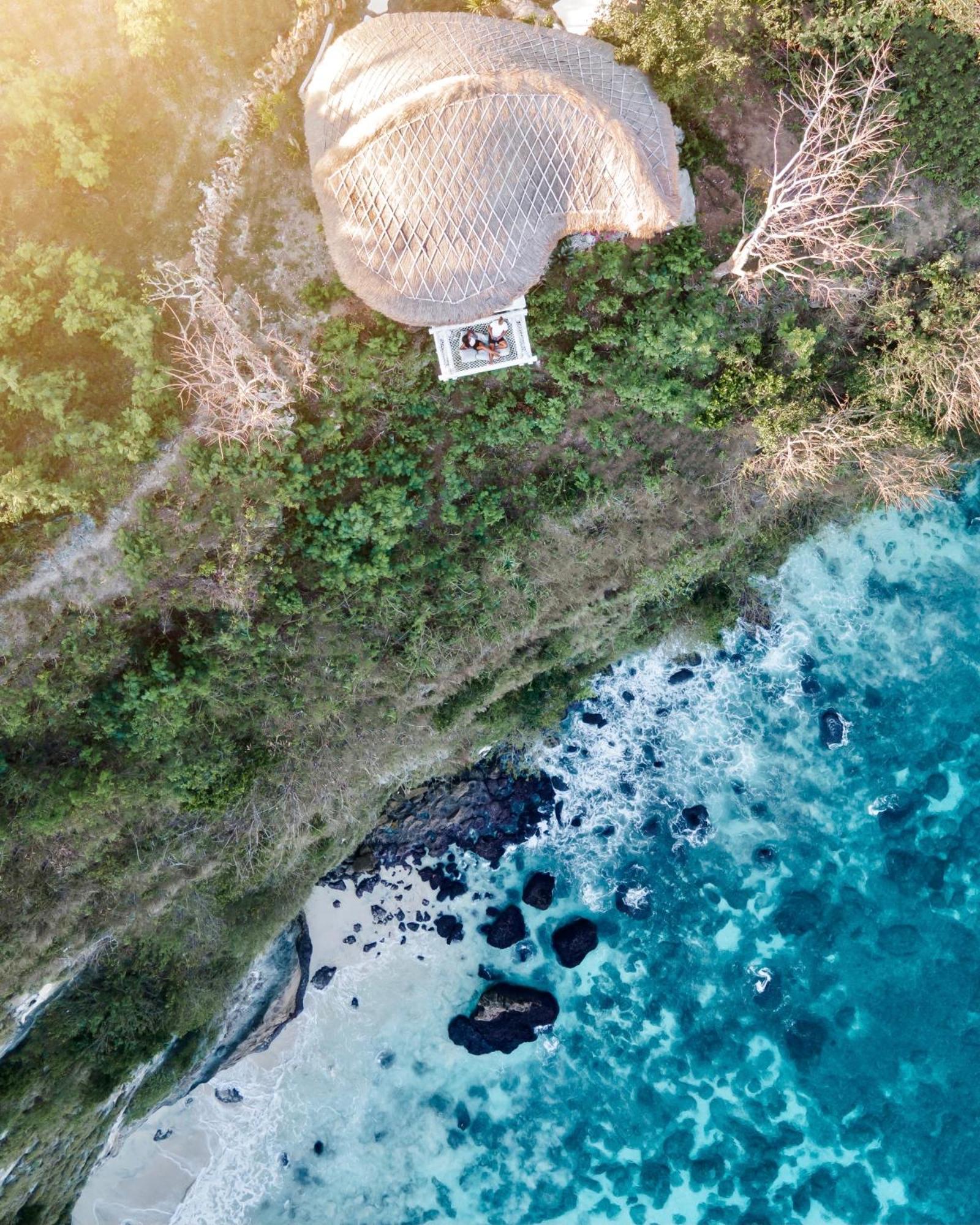 Tropical Glamping Nusa Penida Diamond Beach - Cliff Side Edge Pelilit Экстерьер фото