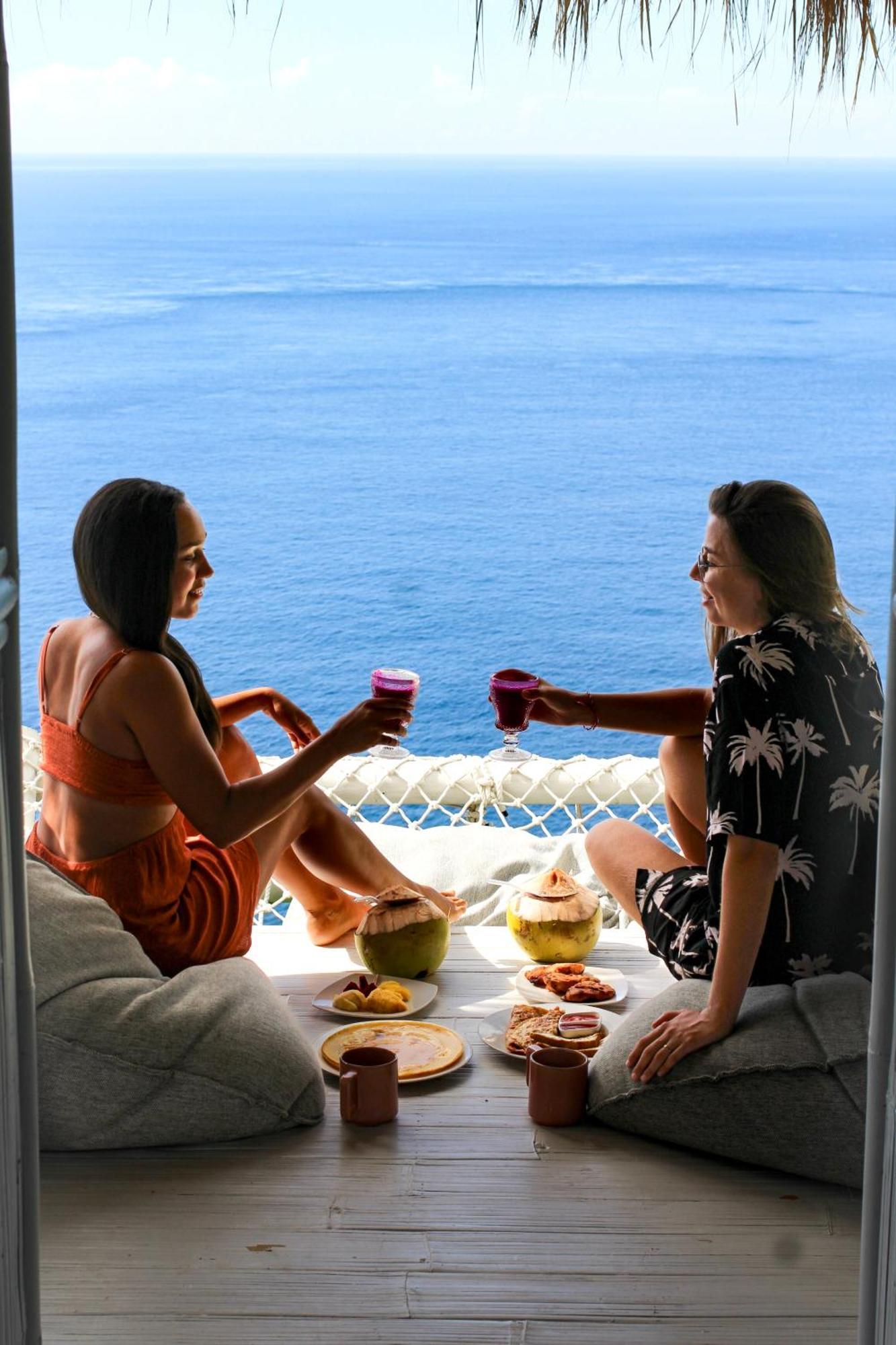 Tropical Glamping Nusa Penida Diamond Beach - Cliff Side Edge Pelilit Экстерьер фото