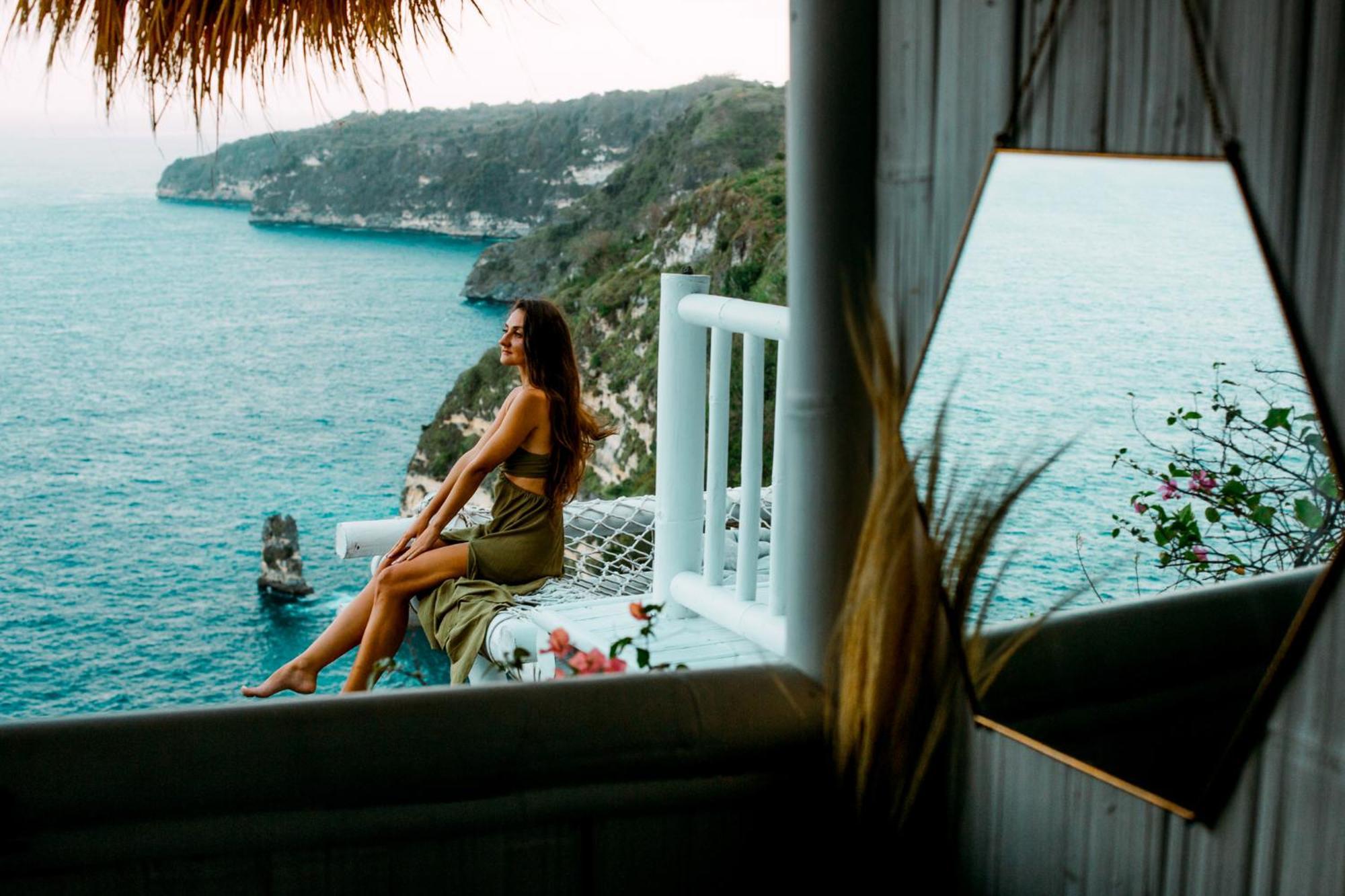 Tropical Glamping Nusa Penida Diamond Beach - Cliff Side Edge Pelilit Экстерьер фото