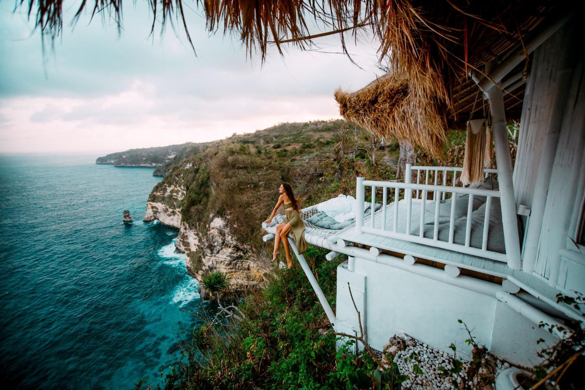 Tropical Glamping Nusa Penida Diamond Beach - Cliff Side Edge Pelilit Экстерьер фото